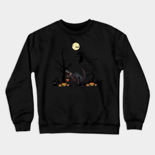 Scary  dinosaur for halloween sesaon Crewneck Sweatshirt